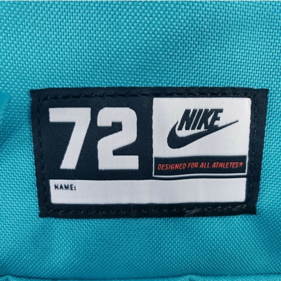 Nike Classic Backpack School Bag Gym Bag Teal Pink Girls - Picture 3 of 7